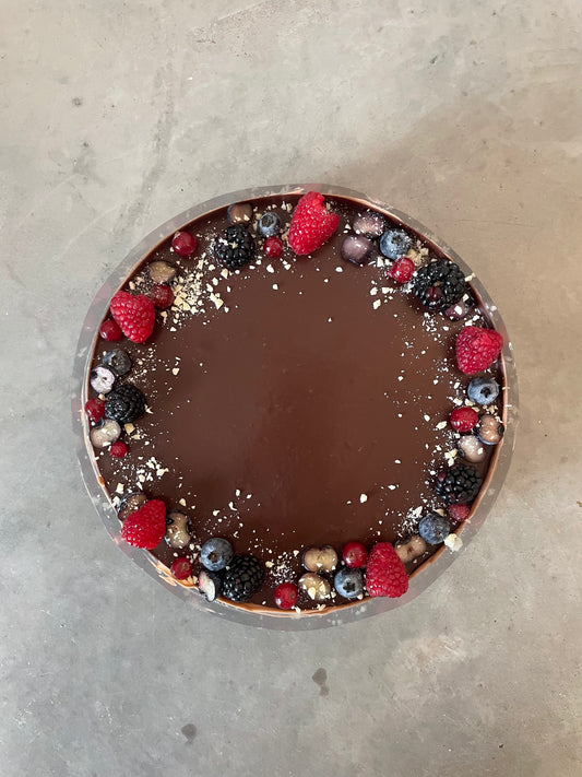 Deluxe Chocolade Mascarponetaart (8-12p)