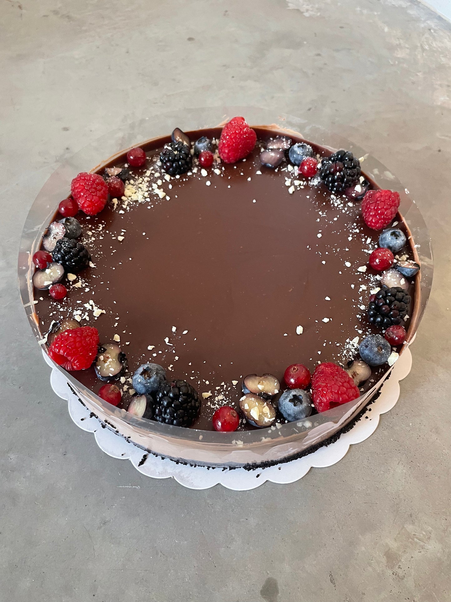 Deluxe Chocolade Mascarponetaart (8-12p)